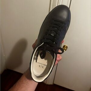 A/X leather sneaker